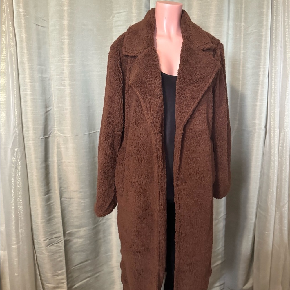 Chocolate Teddy Bear Jacket - image 1